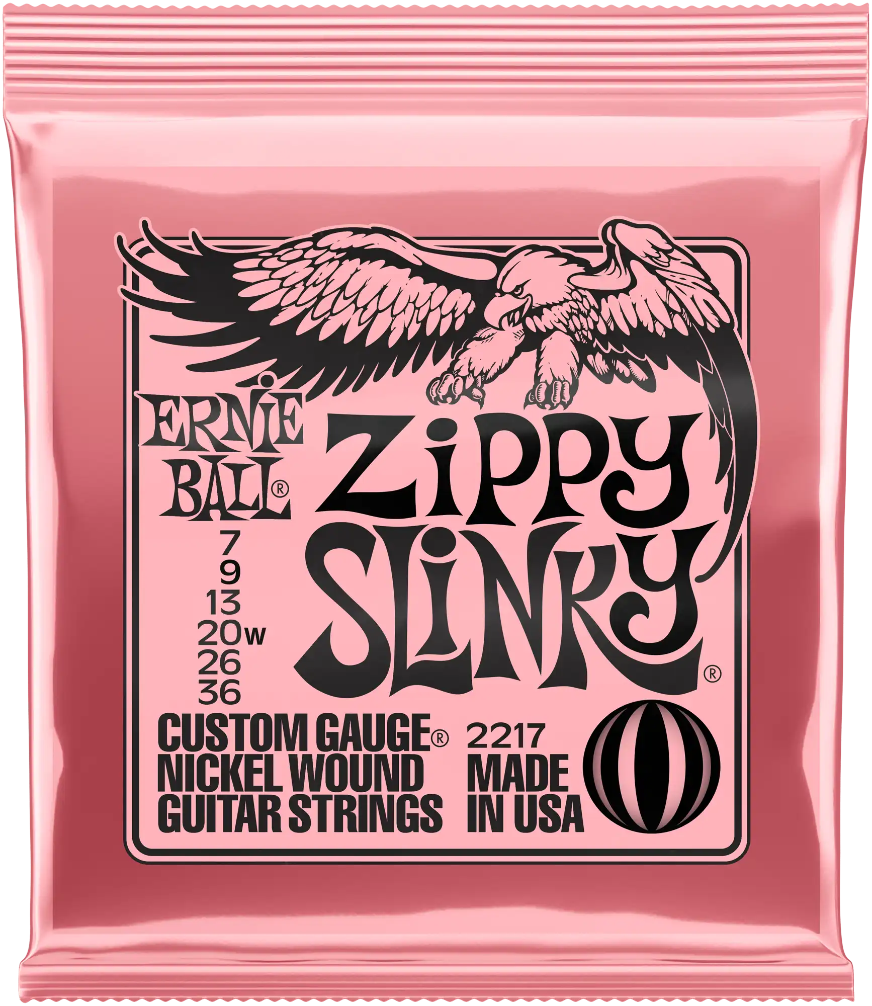 Ernie ball 2217 Zippy Slinky 007-036